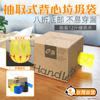 【臺灣現貨】抽取式背心垃圾袋 200入垃圾袋 手提垃圾袋 e潔垃圾袋 一次性垃圾袋 超韌度 環保清潔袋 多功能便捷垃圾袋