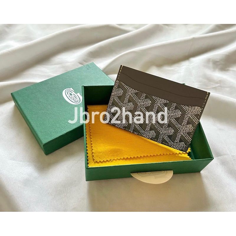 (Jbro2hand) 需代購GOYARD card holder 灰色卡夾 高雅德 五卡 日本代購 日本連線