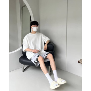 【NEEDU STORE】素面超重磅寬鬆短Tee 8色 OverSize 太空棉材質 寬鬆上衣 短袖上衣 寬鬆短袖 素面