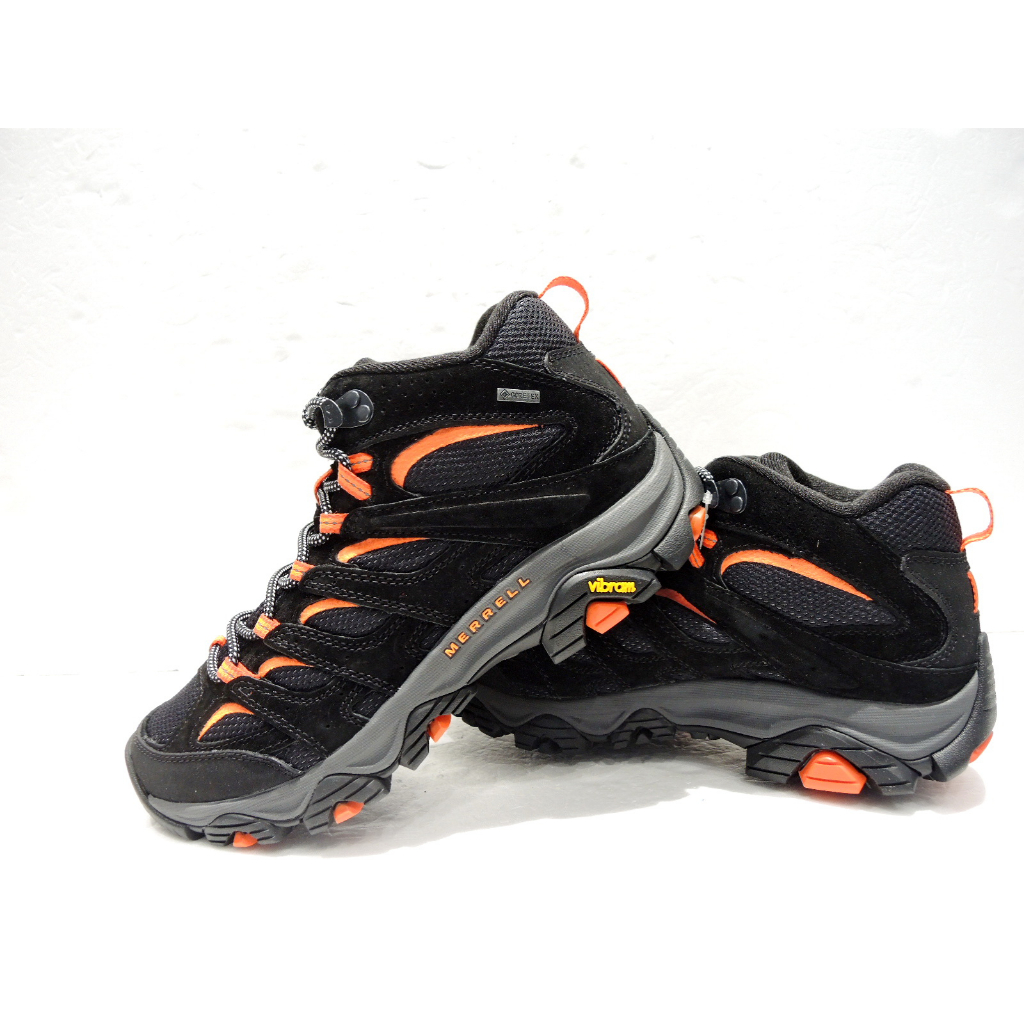 美國品牌 MERRELL MOAB 3 MID GORE-TEX 男 中筒 真皮 登山鞋《ML037033》