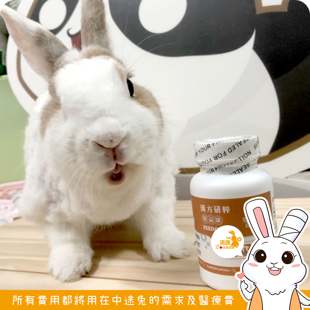 兔保健品 - CI兔 Citwo LAB 漢方研粹 復益康 110錠/罐 🐰流浪兔協會公益賣場