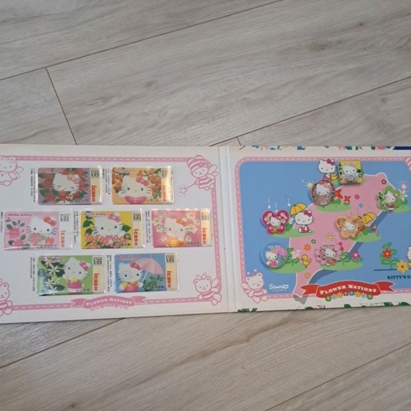 全新共4款一起賣_-Hello Kitty 悠遊卡icash日式和風套組_