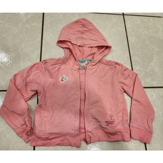 OshKosh/Carters 二手 現貨連帽粉色薄外套 女童 size 6 美國代購