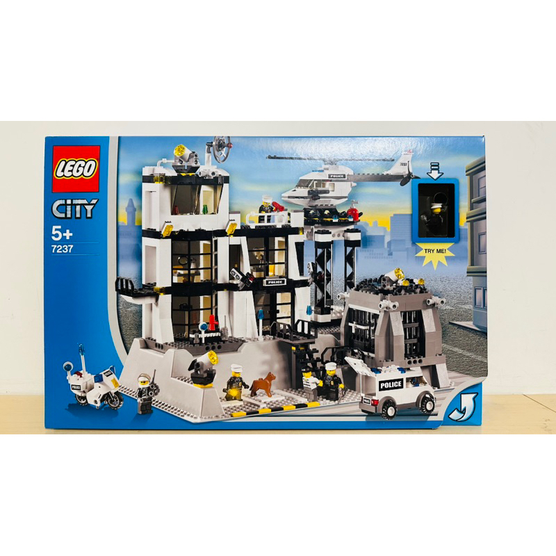 【樂高資本】LEGO CITY 樂高  7237 城市系列 警察局 全新