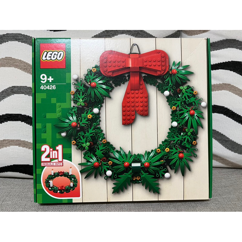 《聖誕交換禮物》LEGO 40426 聖誕花圈二合一 (全新)現貨剩1組
