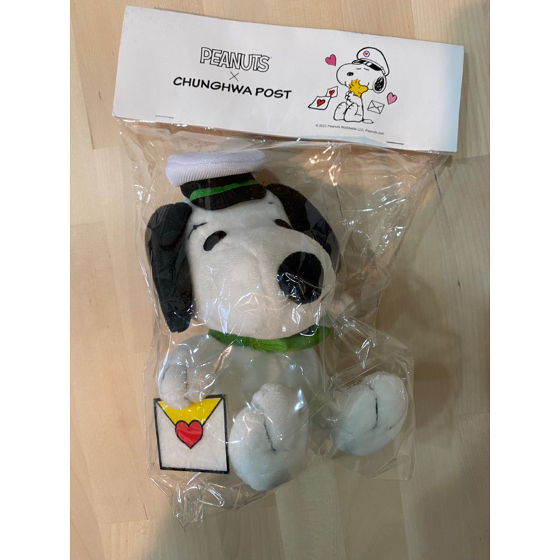 郵你真好-中華郵政xPeanuts玩偶吊飾娃娃 郵政史努比Snoopy