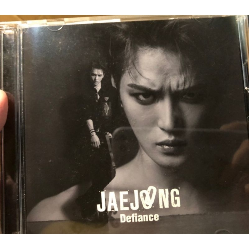 JYJ金在中Defiance 初回限定盤A,CD+DVD /會員盤