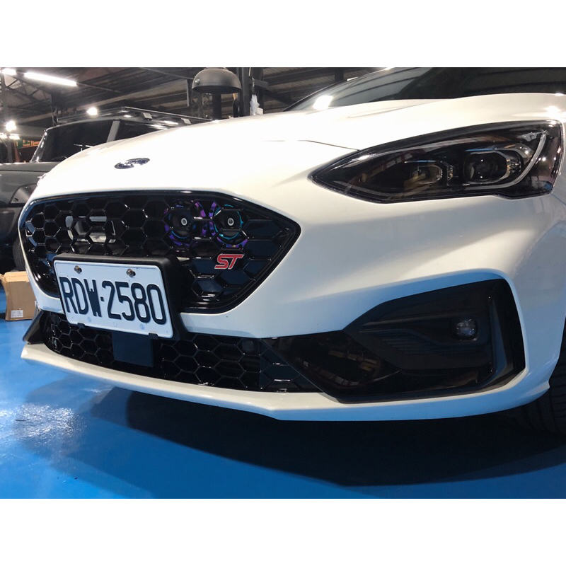 FORD 2019福特 Focus STLine升級ST水箱罩 通風網 牛角 現貨