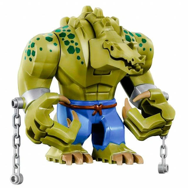 【樂高大補帖】LEGO 樂高 殺手鱷 Killer Croc 超級英雄 人偶【70907】
