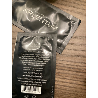 Argentum伶月沁柔淨顏銀蜜milk cleanser旅行包試用包6ml