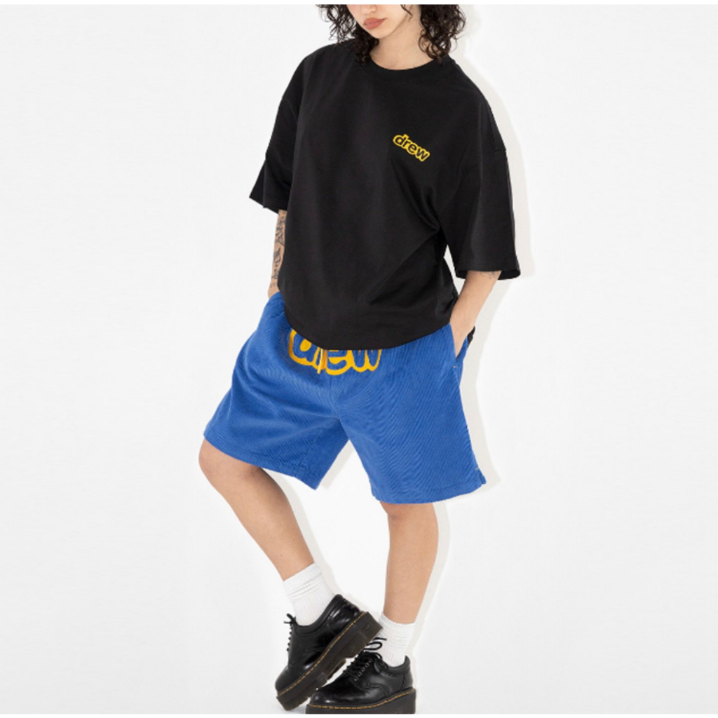 【吉米.tw】代購 Drew House FW22 droovy ss tee 字母短T 休閒 男女同款 黑 MAR-