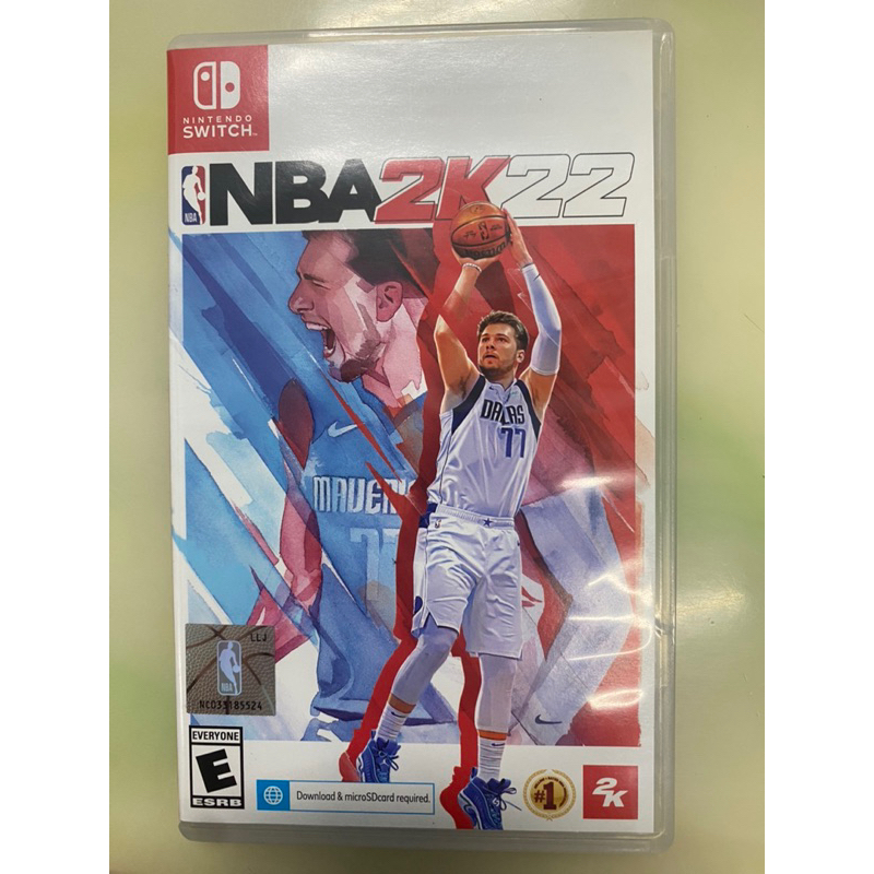 switch NBA 2K22 籃球 實體片