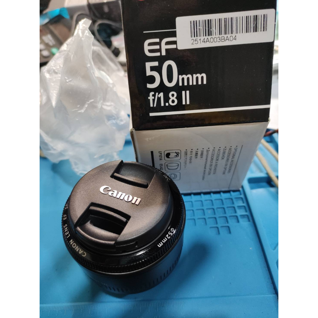 愛寶買賣 二手如新保7日 Canon EF 50mm F1.8 II 大光圈定焦鏡 原廠公司貨 CCD 老舊相機