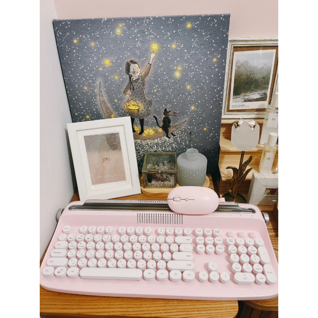 [2手] actto B503粉色 數字鍵盤款+滑鼠