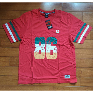 全新 正品 現貨 美國 air walk 足球烈風 短袖 圓領 TEE ㄒ烈火紅L男 清倉價 低於三折