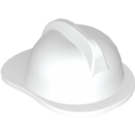 LEGO 樂高 白色 消防帽 Minifigure Headgear 3834 6334509
