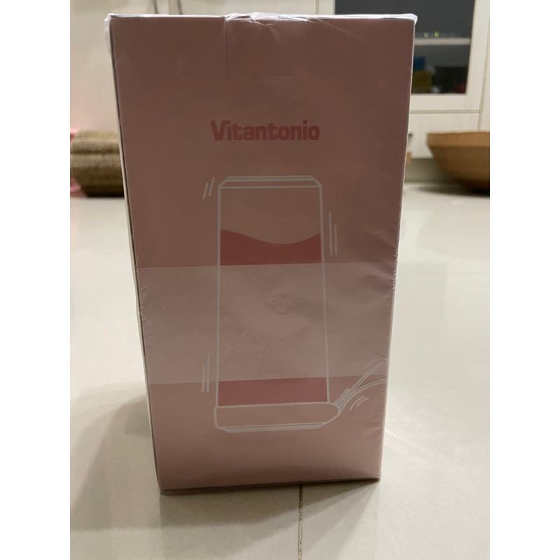 【Vitantonio】小V多功能無線USB隨行果汁機/杯(霧玫瑰)