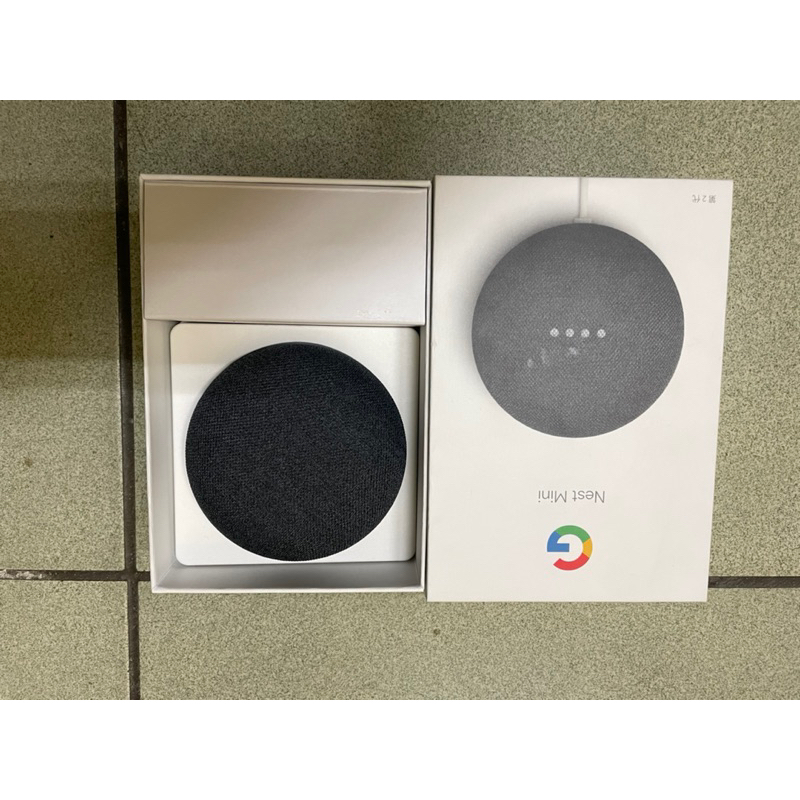 Google Nest Mini 2 石墨黑 智慧音箱 智慧語音助理/聽歌對話/中英文雙聲帶/聲控智慧家電/串流播放