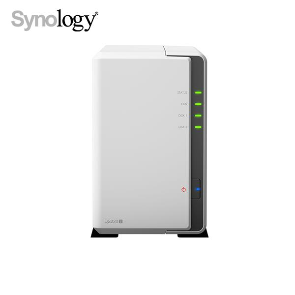 Synology 群暉 DiskStation DS220j 2Bay 網路儲存伺服器(NAS)