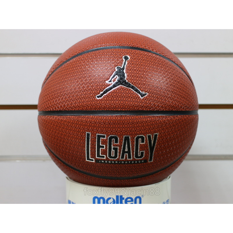 (布丁體育)公司貨附發票 NIKE JORDAN LEGACY 8P (855)合成皮籃球 標準七號 耐磨 喬丹 7號球