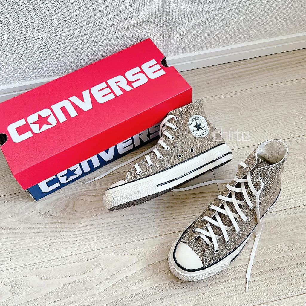 chichiito 日本 日本限定 converse All Star 烘焙奶茶 高筒