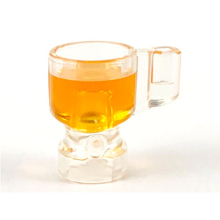 AndyPB 樂高LEGO 透明橘色 酒杯/啤酒/柳橙汁/印刷/人偶配件 [68495pb01] Cup 6306748