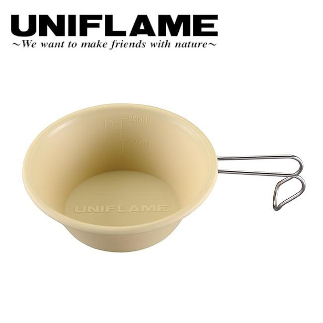 【現貨】日本 Uniflame 雪拉杯 露營杯 碗 盤 耐高溫 露營餐具 卡其色 米白色 沙色 露營美學 Sierra