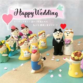 🏳️‍🌈Zakka雜貨🔥結婚貓咪系列公仔 相片佈置擺設 擺件 蛋糕謝卡夾 生日婚禮禮物 多肉裝飾 伴娘禮