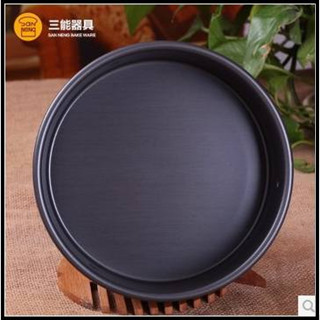 【頑皮猴樂園】三能 8吋 硬膜 固定底 圓形蛋糕糕 戚風蛋糕模 SN5047