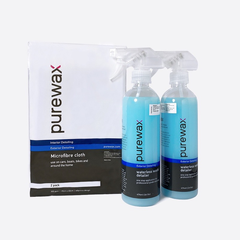 Purewax極速多功能水蠟優 洗車打蠟板金清潔 一瓶