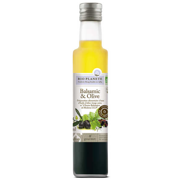 【AN58歐式廚房】法國BIO PLANETE天然巴薩米克橄欖油醋醬(250ml/瓶)