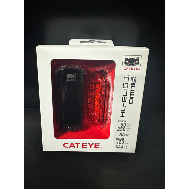 CATEYE 電池型車燈套組 EL160/LD155R