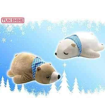 北極熊娃娃 北極熊抱枕 北極熊 趴趴熊 柔軟北極熊 軟體趴趴熊抱枕 趴姿北極熊娃娃 生日禮物#屏東高雄