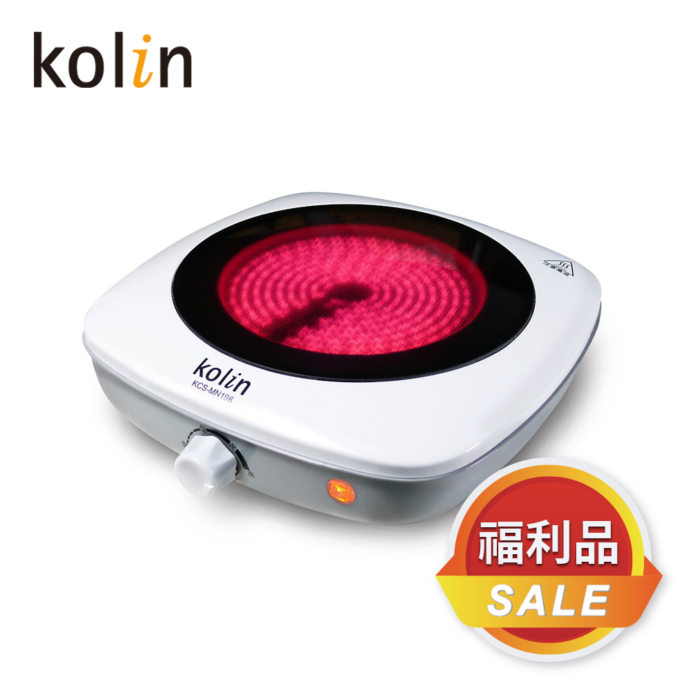 [福利品] 【Kolin】歌林黑晶電陶爐KCS-MN196 黑晶爐 電磁爐 微晶爐 電子爐