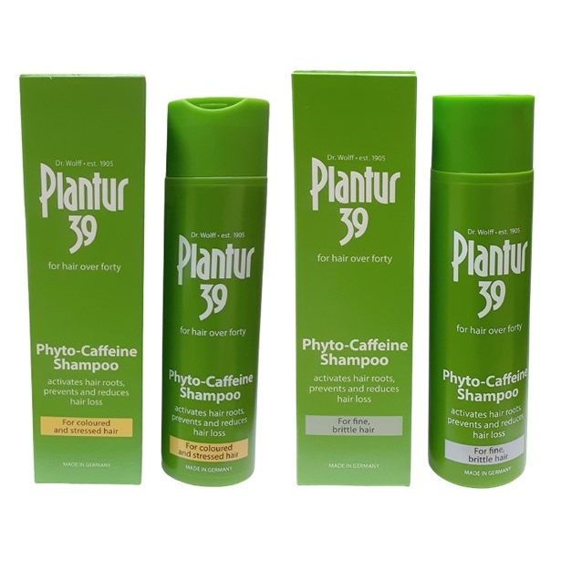 Plantur 39 植物與咖啡因洗髮露 250ml 細軟脆弱 染燙受損
