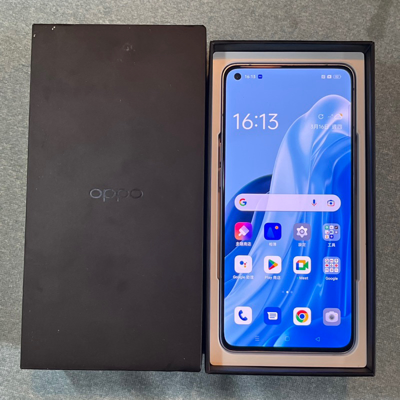 OPPO Reno7pro 5G 256G 藍 95新 保固內 功能正常 二手 6.55吋 雙卡雙待 Reno7 pro