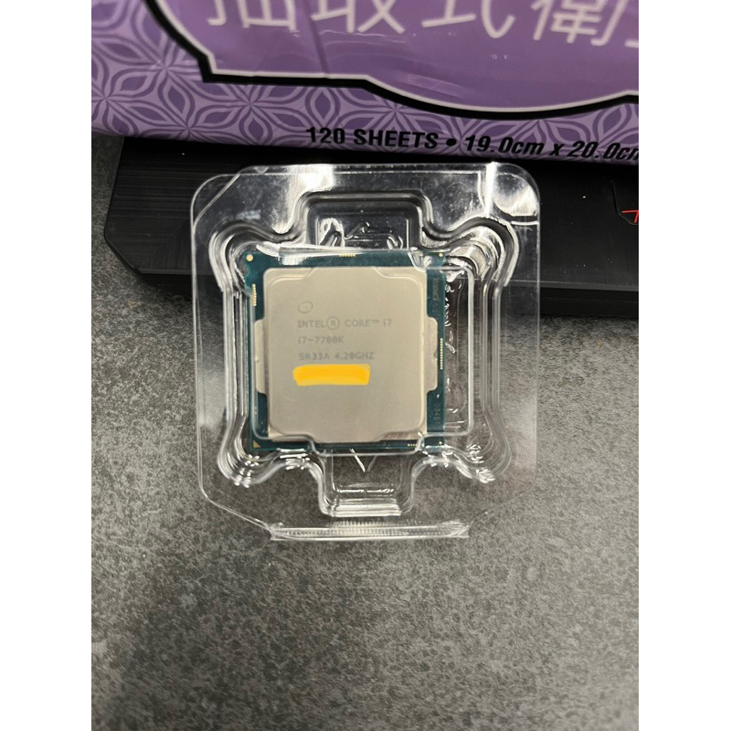 (二手）intel i7-7700K CPU 1151腳位