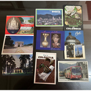 國外旅遊明信片 明信片 旅遊紀念品 約旦 以色列 澳門 哥倫比亞 印尼 菲律賓 馬來西亞