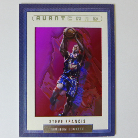 ~ Steve Francis ~RC/NBA球星/史蒂夫·法蘭 2002年Fleer.油畫設計籃球卡