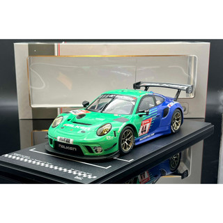 【MASH】現貨特價 IXO 1/18 Porsche 911 GT3 R #44 24h 2019 Falken