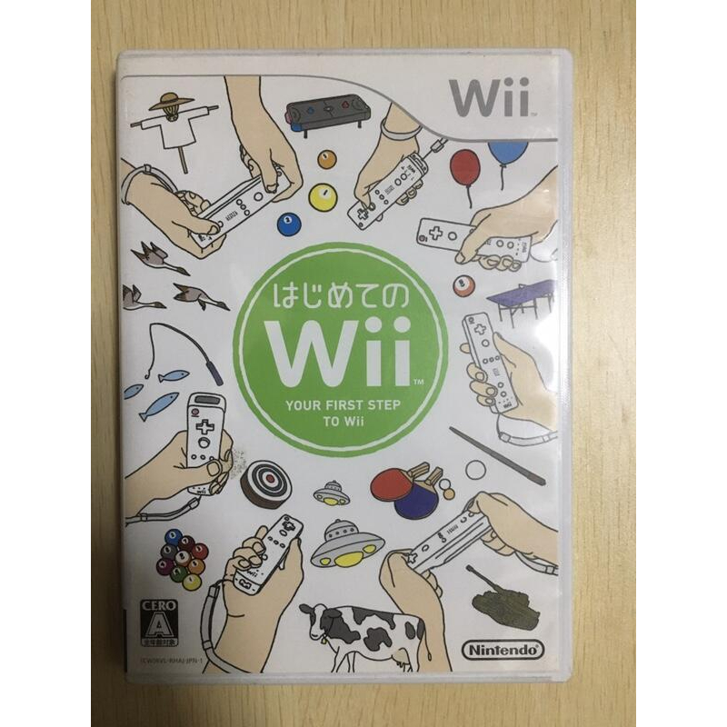 中古二手 Wii 遊戲 Wii 第一次接觸 Wii Play 日文日版【歡樂交易屋】