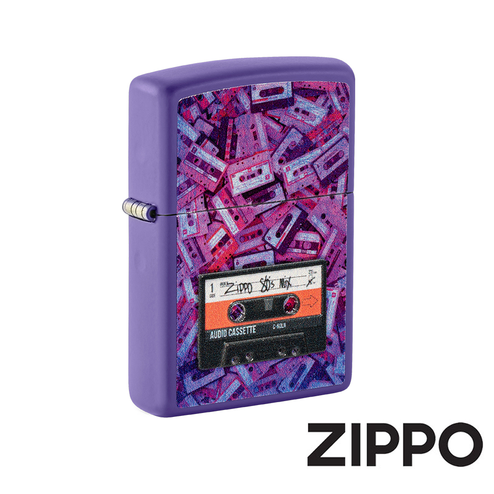 ZIPPO 復古音樂卡帶防風打火機 美國設計 官方正版 現貨 限量 禮物 送禮 客製化 終身保固 48521