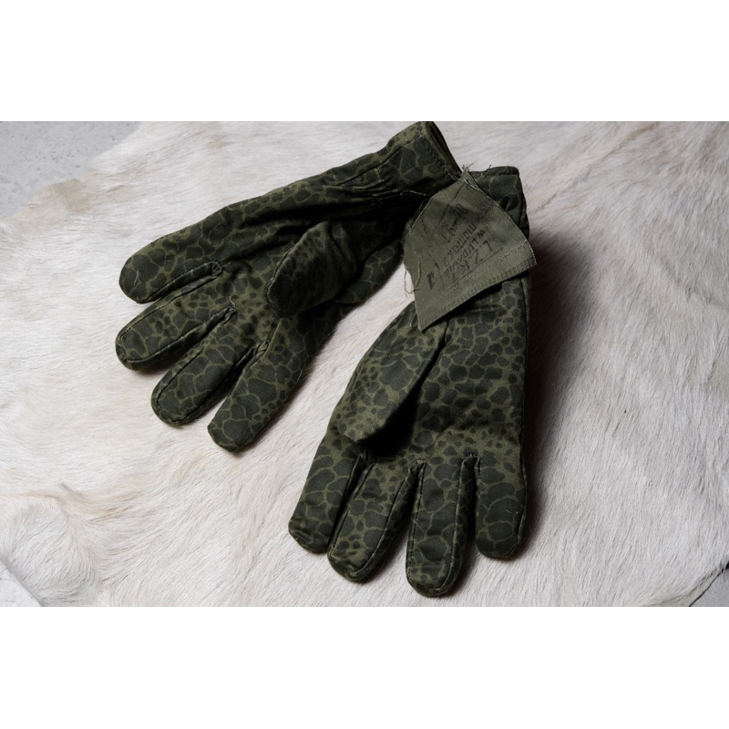 Polish Army PUMA Camouflage Winter Gloves 波蘭陸軍冬季禦寒手套 豹紋迷彩