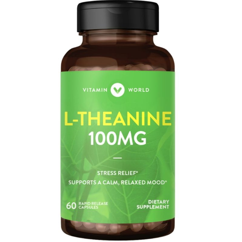 1970shop🇺🇸美國vitamin World維他命世界（現貨特價）L-茶氨酸 200 毫克速釋膠囊