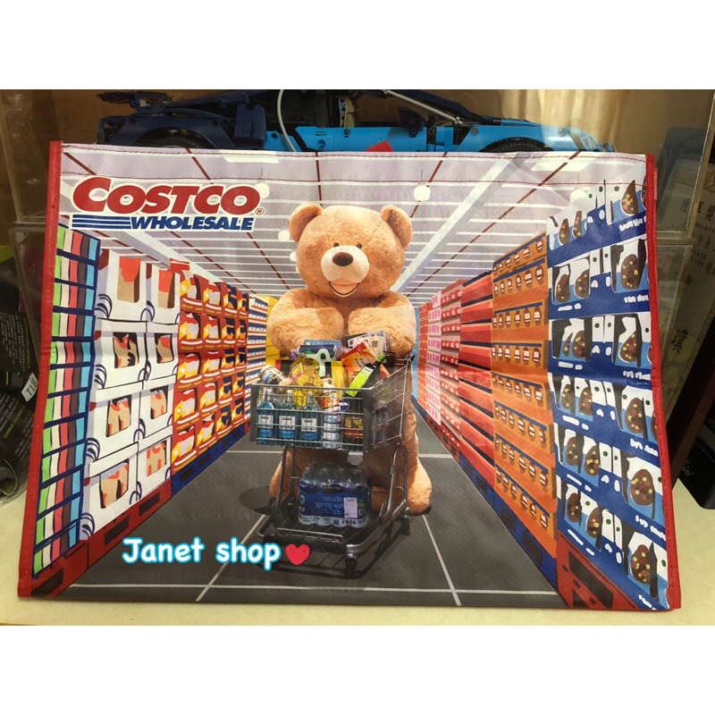 「Janet. Shop-好市多代購」好市多大熊款購物袋