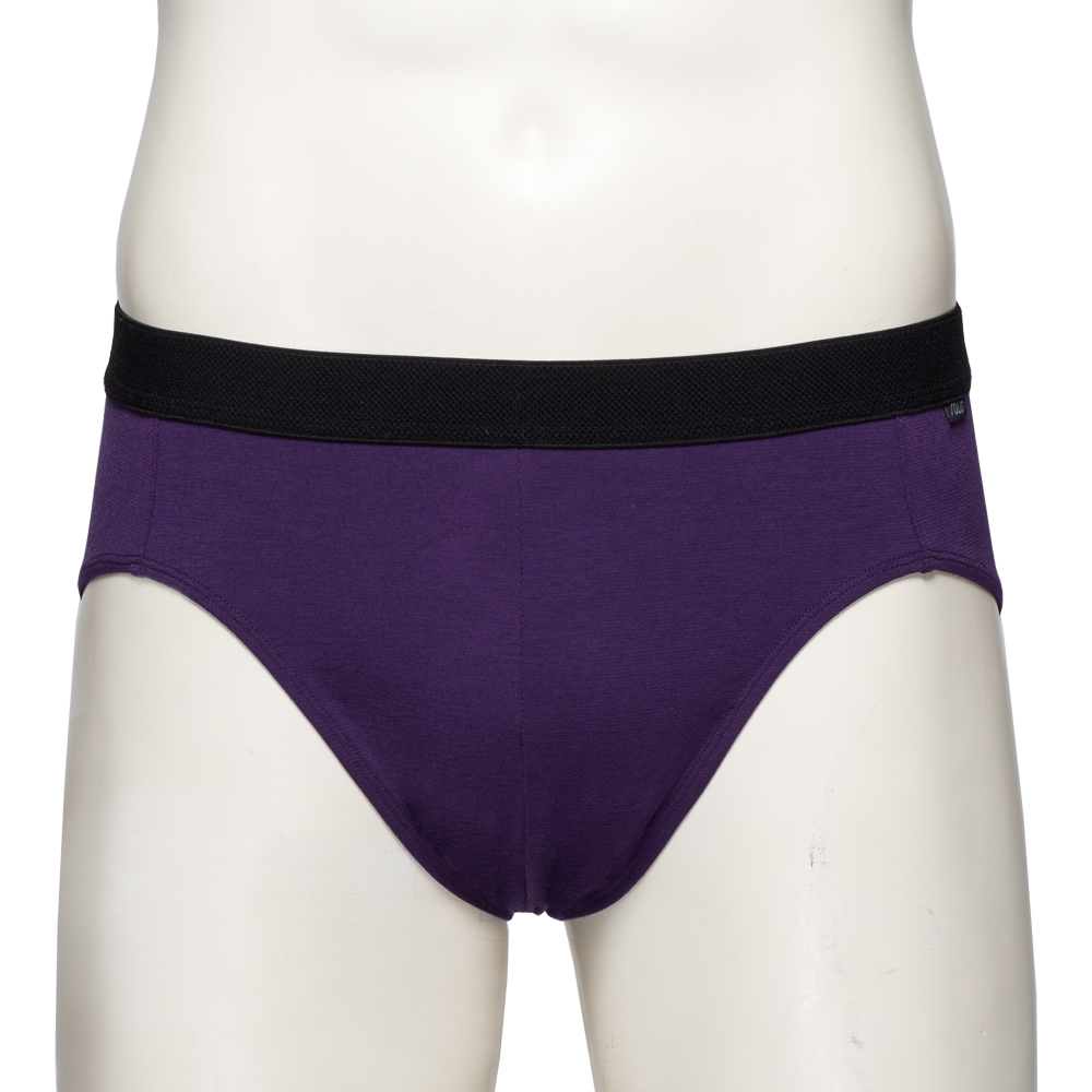 SOLIS 森之鋅系列 M-XXL 素面 貼身 三角 男內褲 (皇家紫)