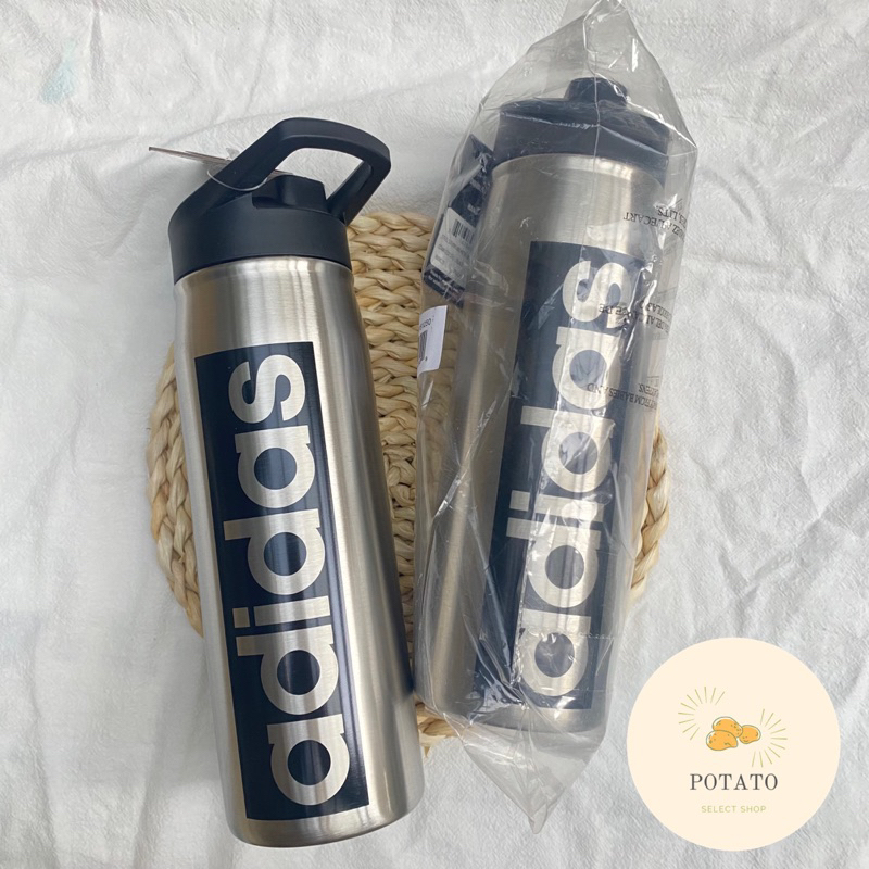 🥔POTATO🔥現貨🔥🇺🇸美國Adidas 不鏽鋼水壺600ml 運動水壺 保溫水壺