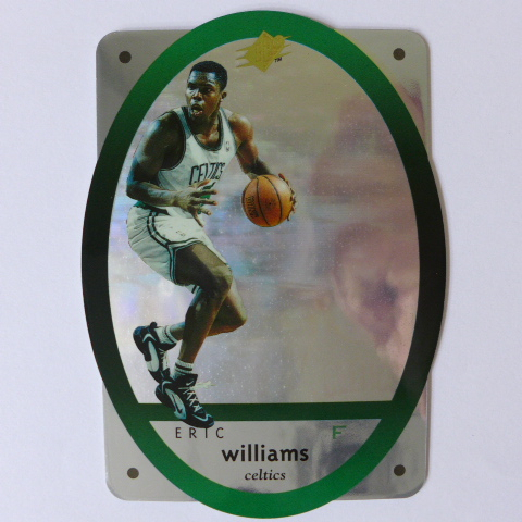 ~ Eric Williams ~RC/NBA球星/艾瑞克·威廉斯 1996年SPX.雷射動畫新人卡
