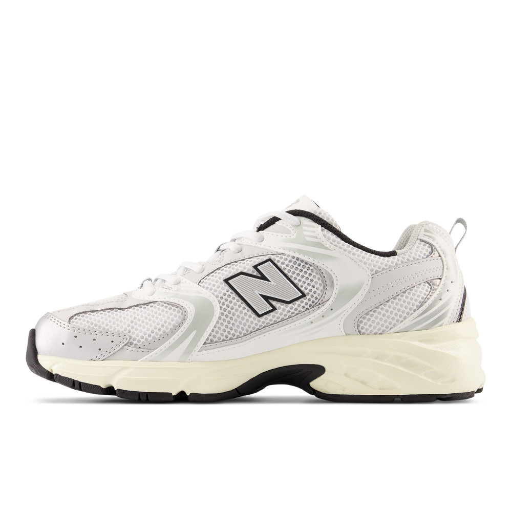 New Balance 中性(參考男款尺寸) 奶油白銀 復古鞋 MR530TA【KAORACER】