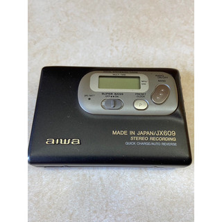 《收藏古董機》日本製-aiwa-JX609愛華卡帶式隨身聽